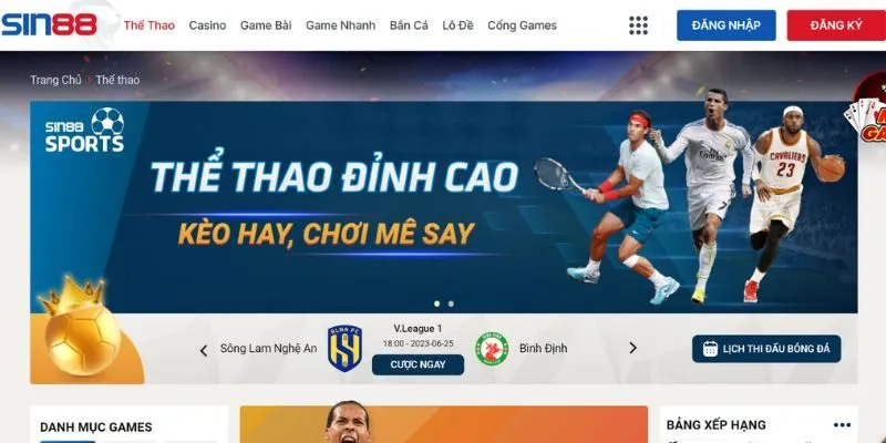 Giao diện trang web của 7Club rất hấp dẫn - 7Club
