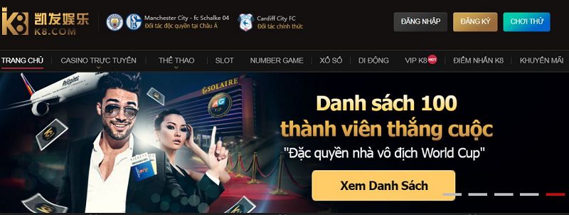 Các trò chơi được cung cấp bởi Net88 - Net88